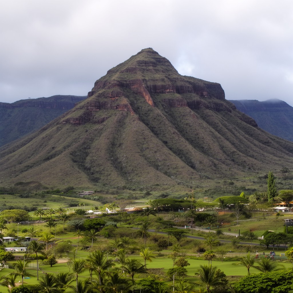 AI-generated illustration of Lēʻahi