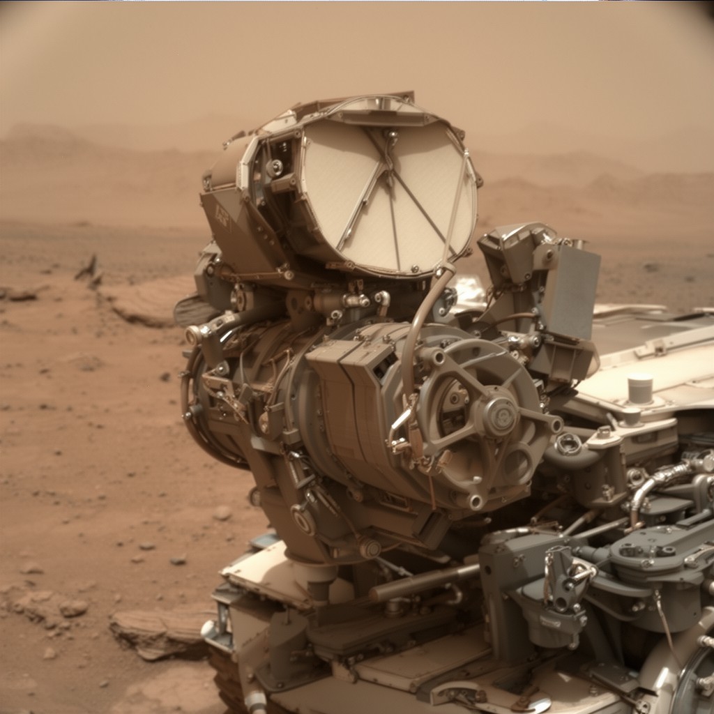 AI-generated illustration of Mastcam