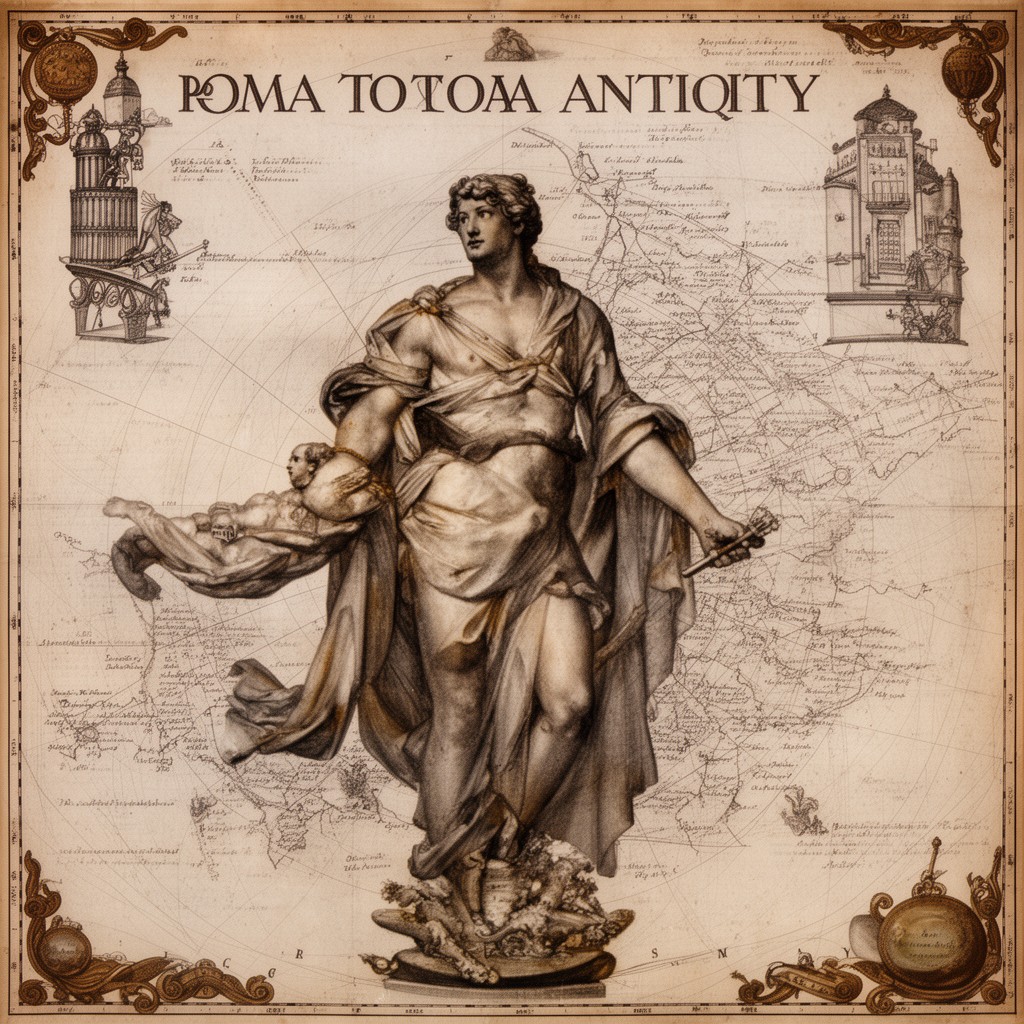 AI-generated illustration of Roman Antiquity