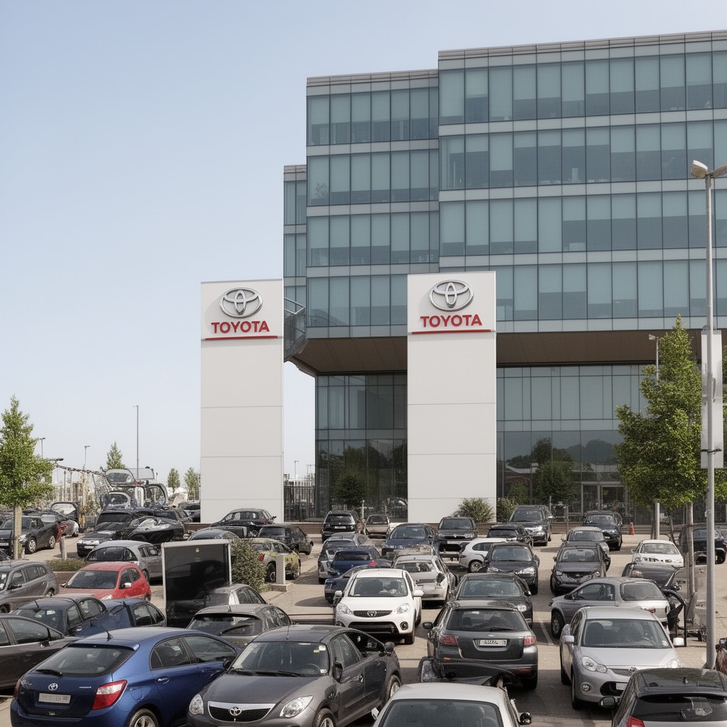 AI-generated illustration of Toyota Motor Europe