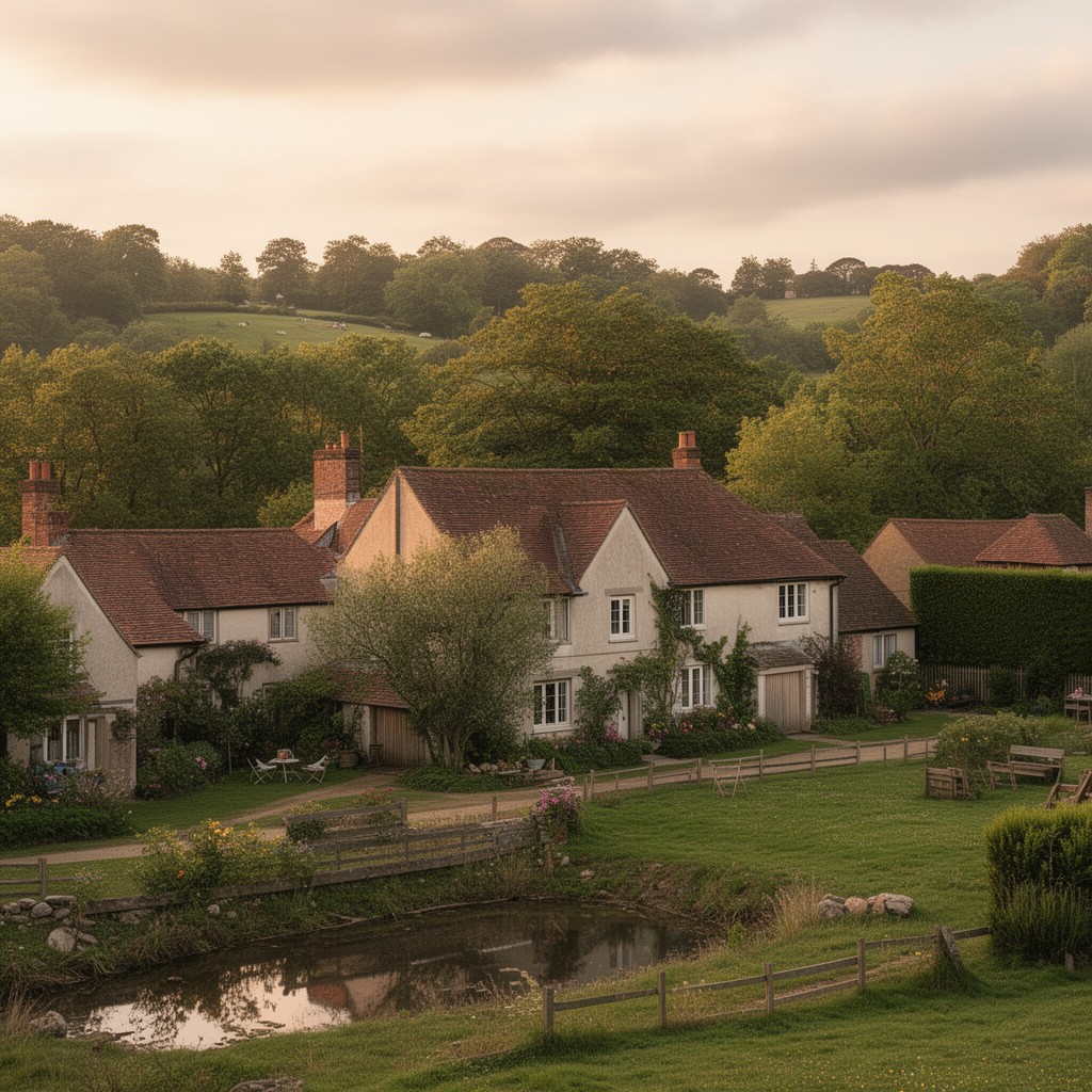 AI-generated illustration of Grayshott