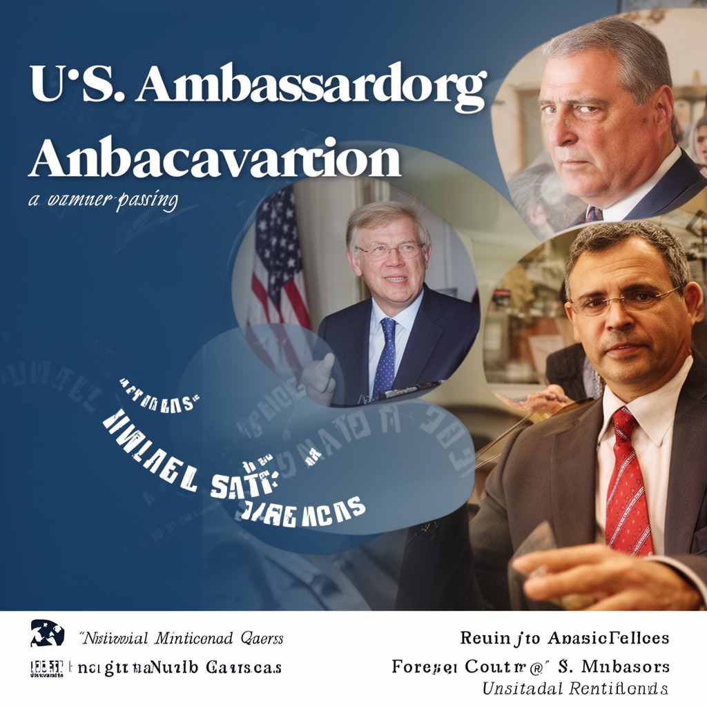 AI-generated illustration of U.S. ambassadors