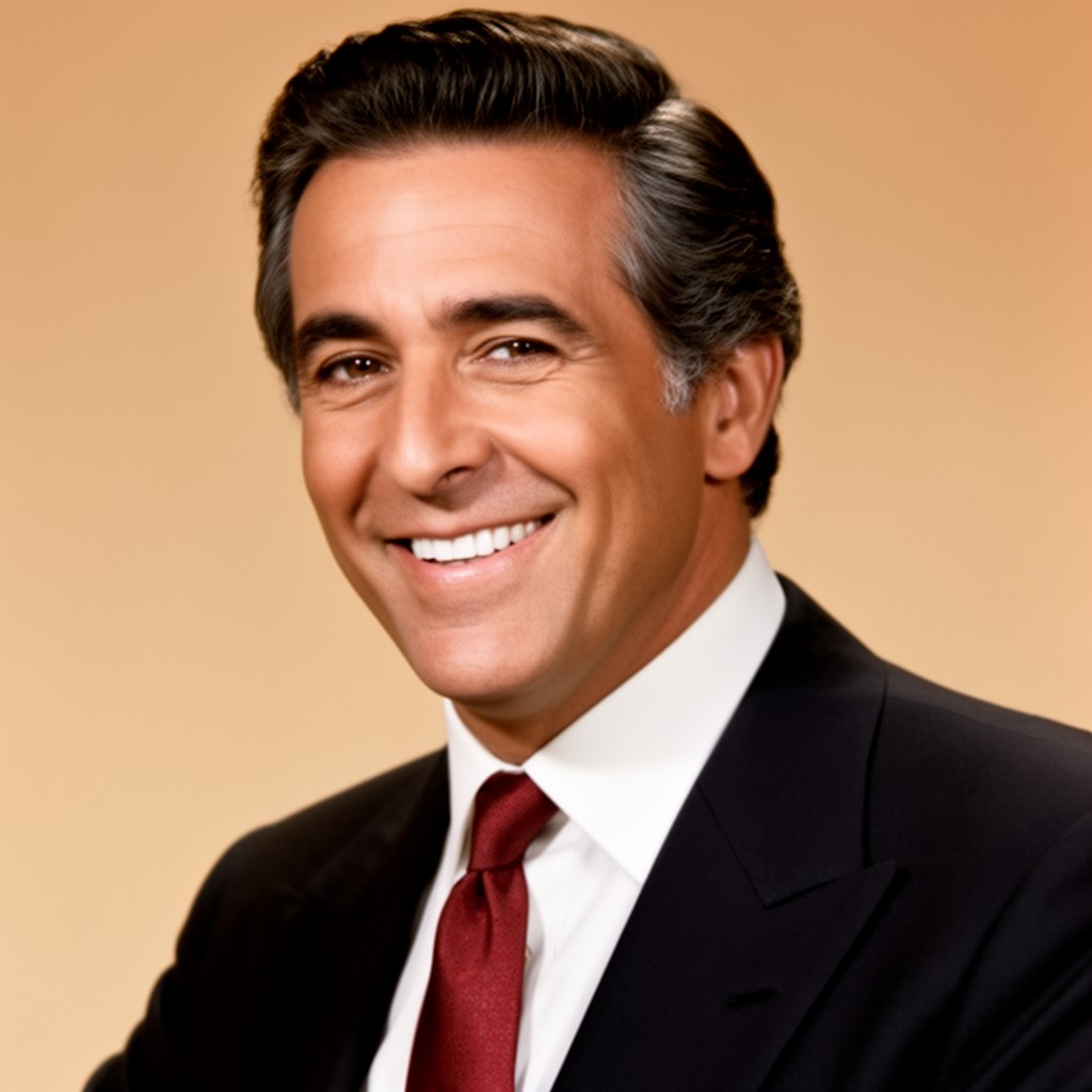AI-generated illustration of Danny Thomas