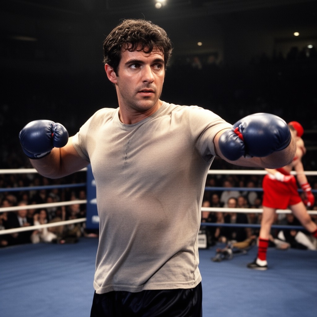 AI-generated illustration of Rocky Balboa