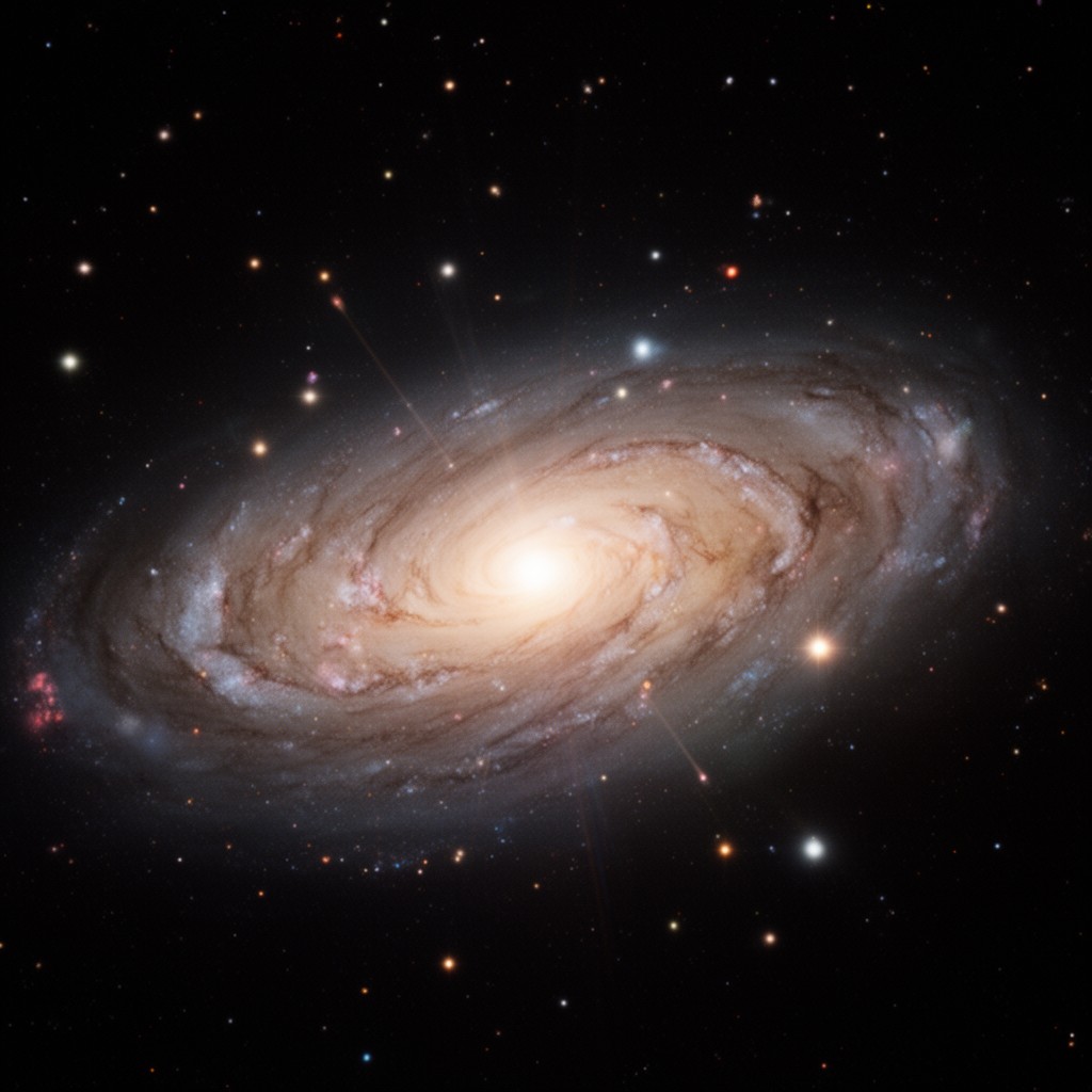 AI-generated illustration of Baade’s star