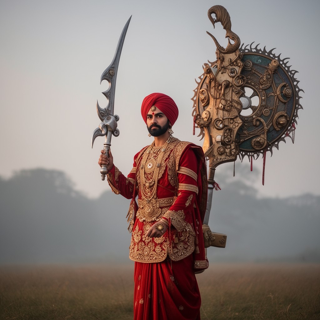 AI-generated illustration of Singh