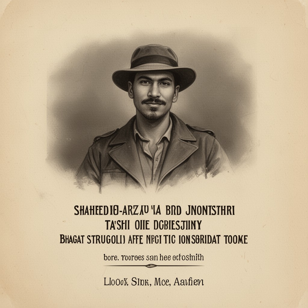 AI-generated illustration of Shaheed-e-Azam