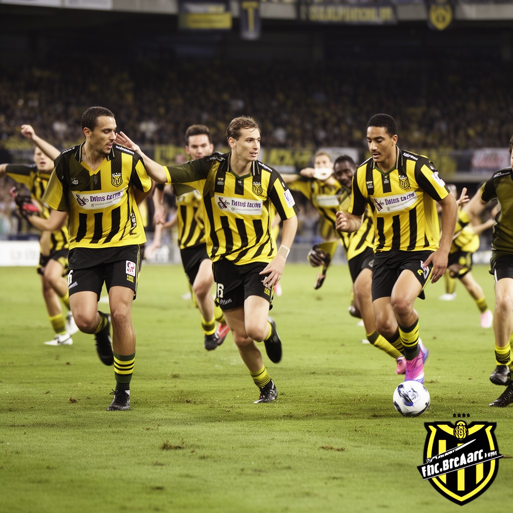 AI-generated illustration of FC Nantes