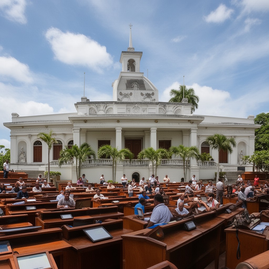 AI-generated illustration of Legislative Assembly of Costa Rica