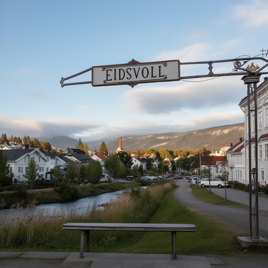 AI-generated illustration of Eidsvoll