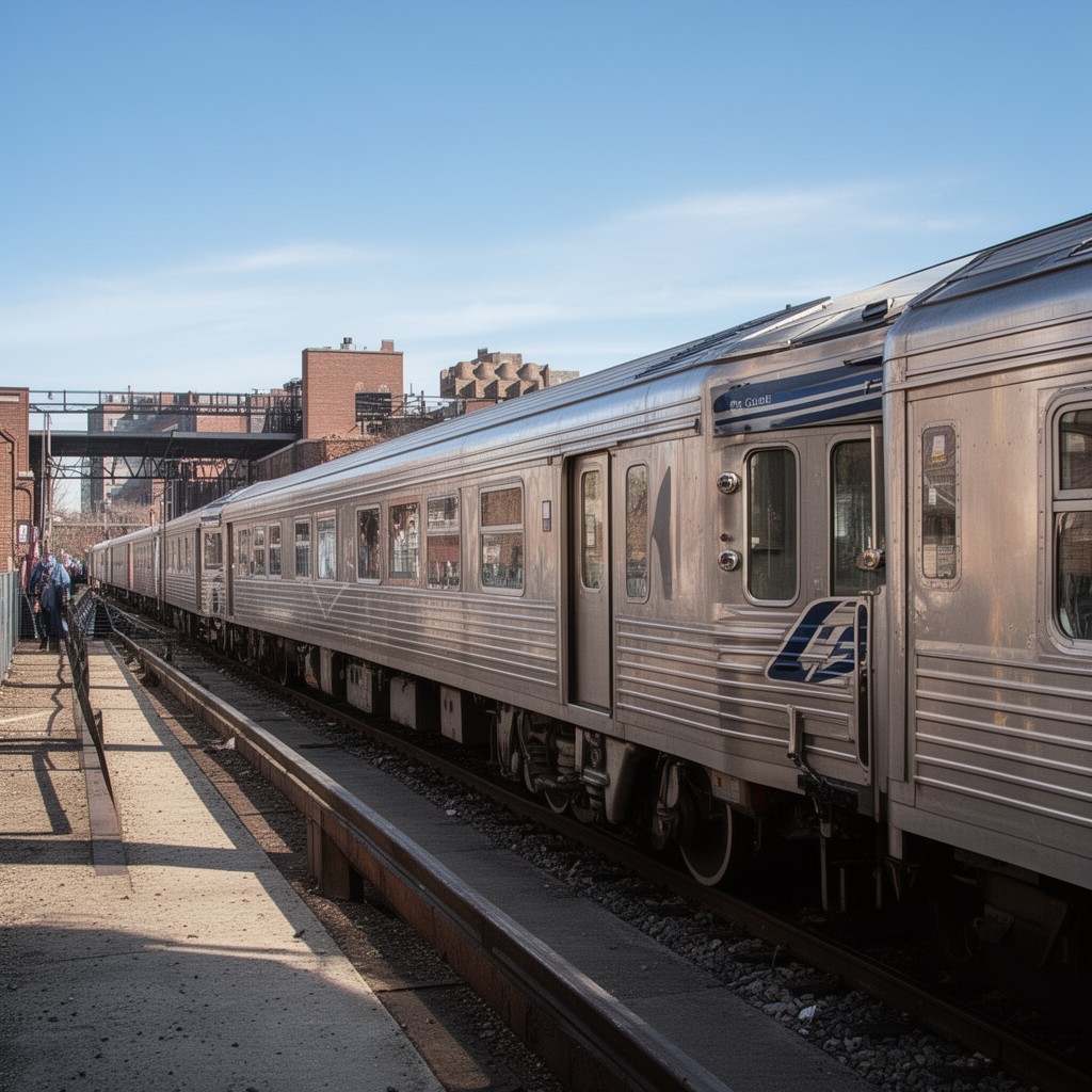 AI-generated illustration of SEPTA Silverliner IV