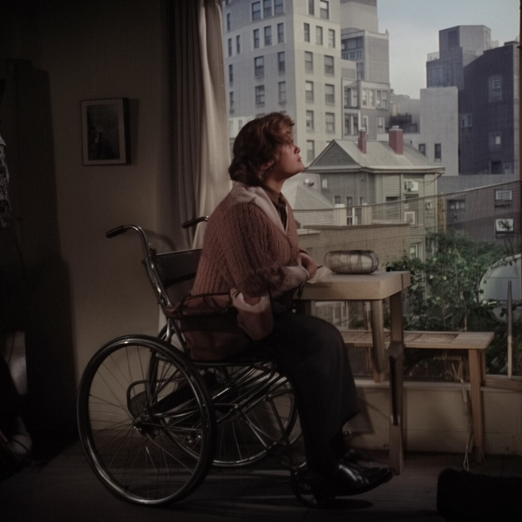 AI-generated illustration of Rear Window