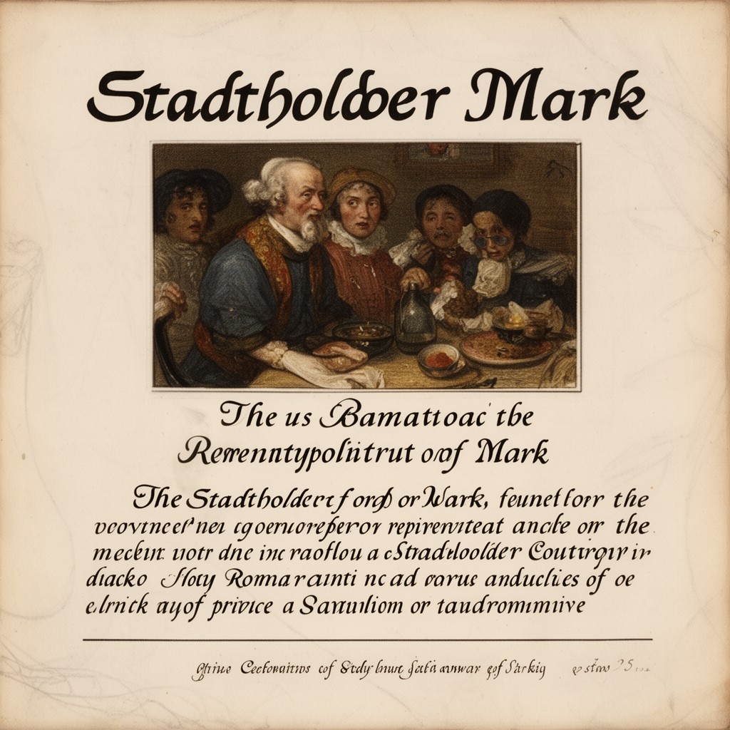 AI-generated illustration of Stadtholder of Mark