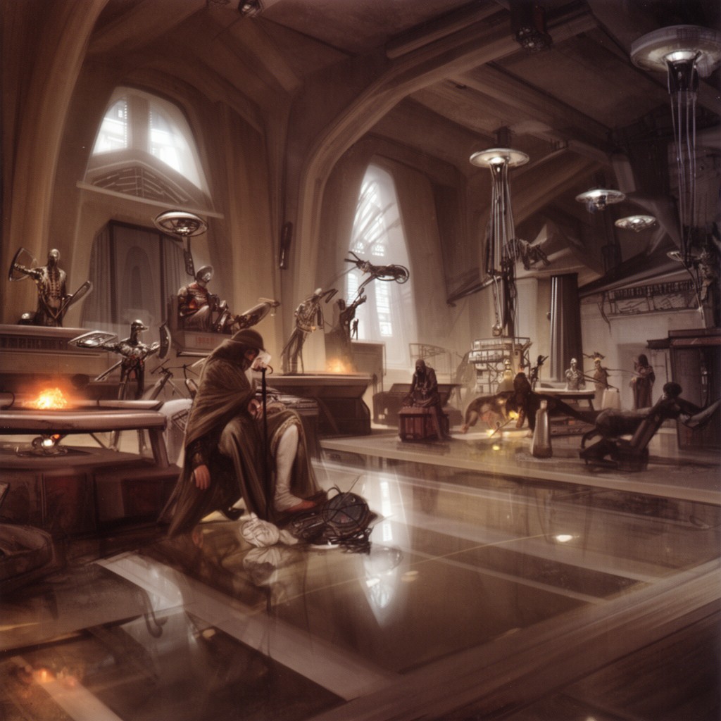 AI-generated illustration of Tales of the Jedi