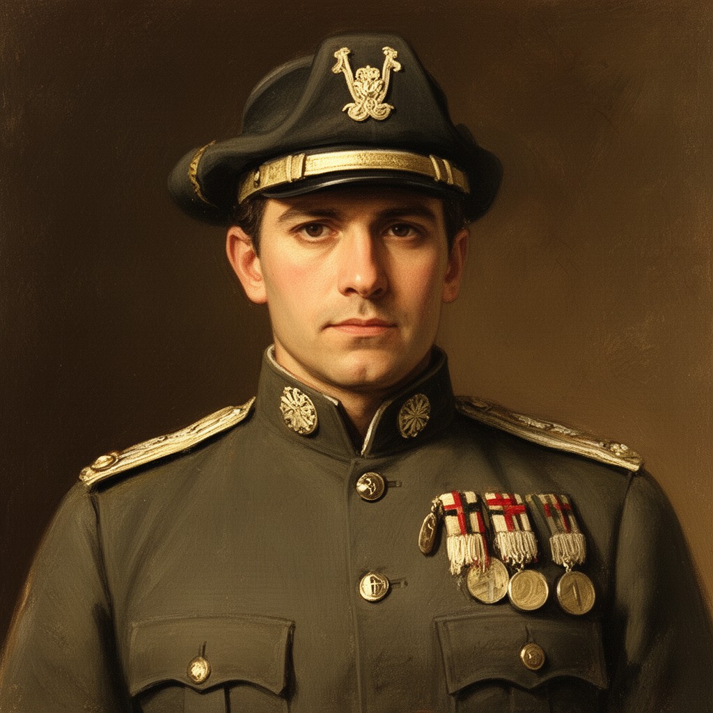 AI-generated illustration of Francis L. Dade