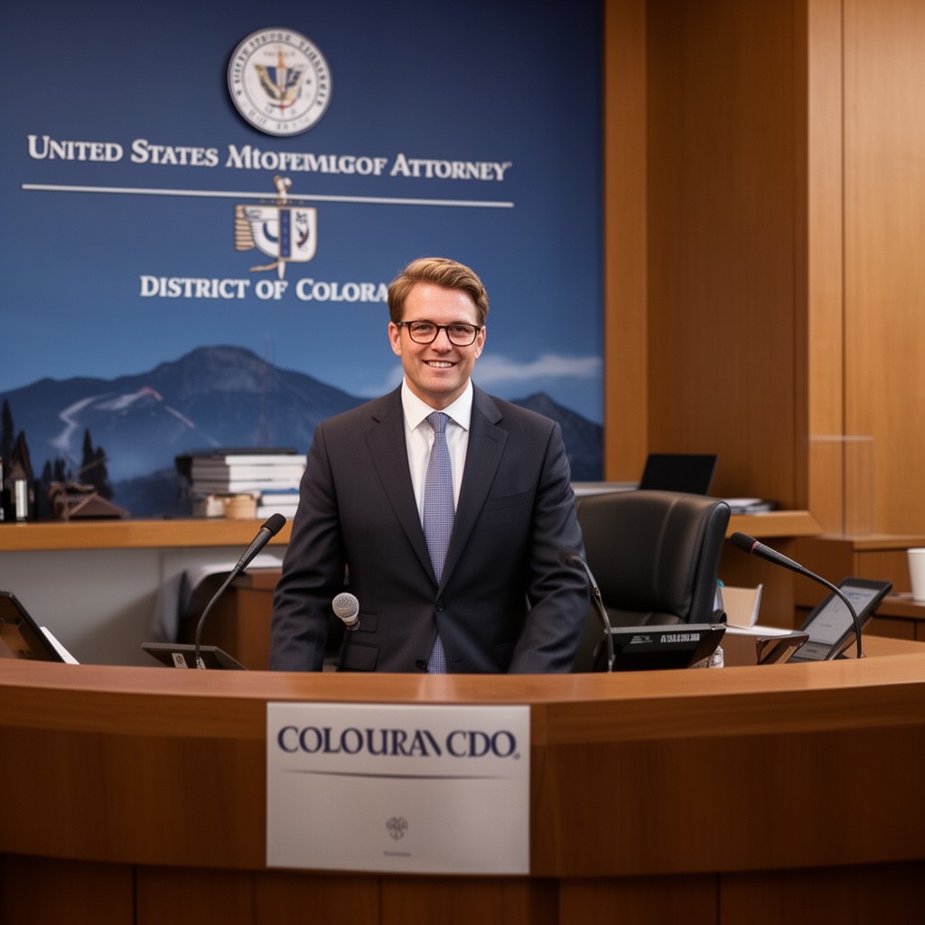 AI-generated illustration of United States Attorney for the District of Colorado