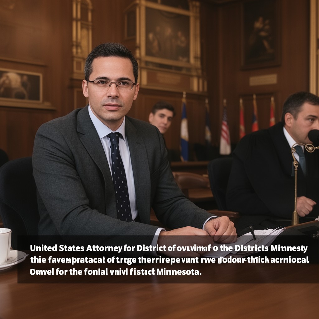 AI-generated illustration of United States Attorney for the District of Minnesota
