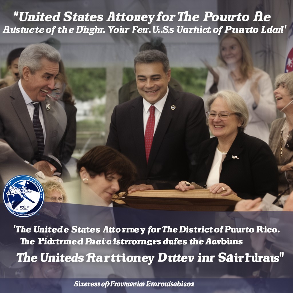 AI-generated illustration of United States Attorney for the District of Puerto Rico