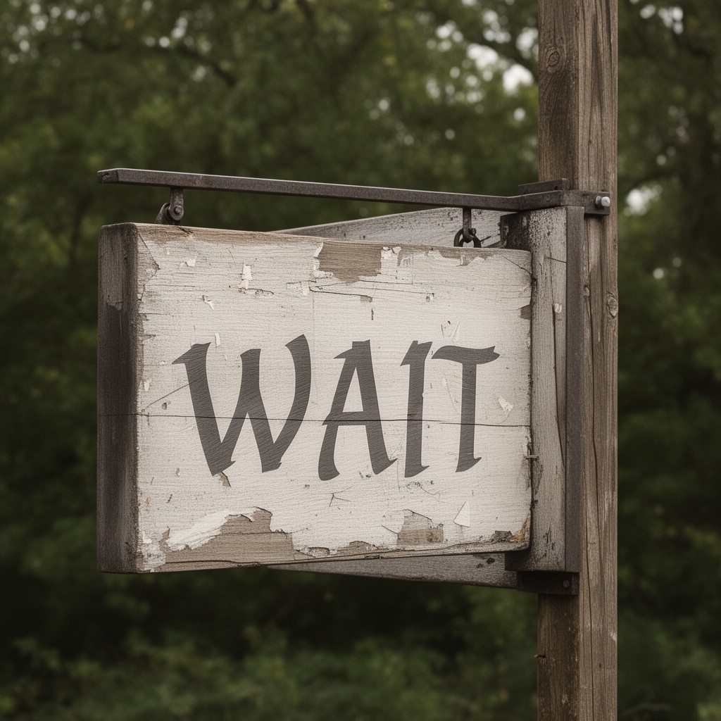 AI-generated illustration of Wait