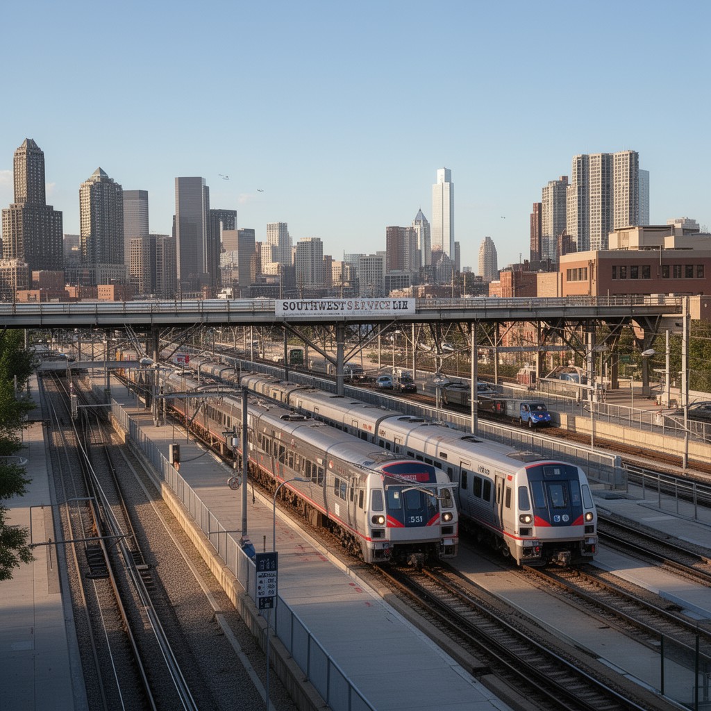 AI-generated illustration of SouthWest Service line