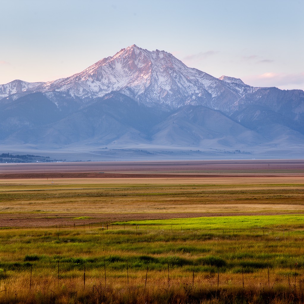 AI-generated illustration of eastern Washington