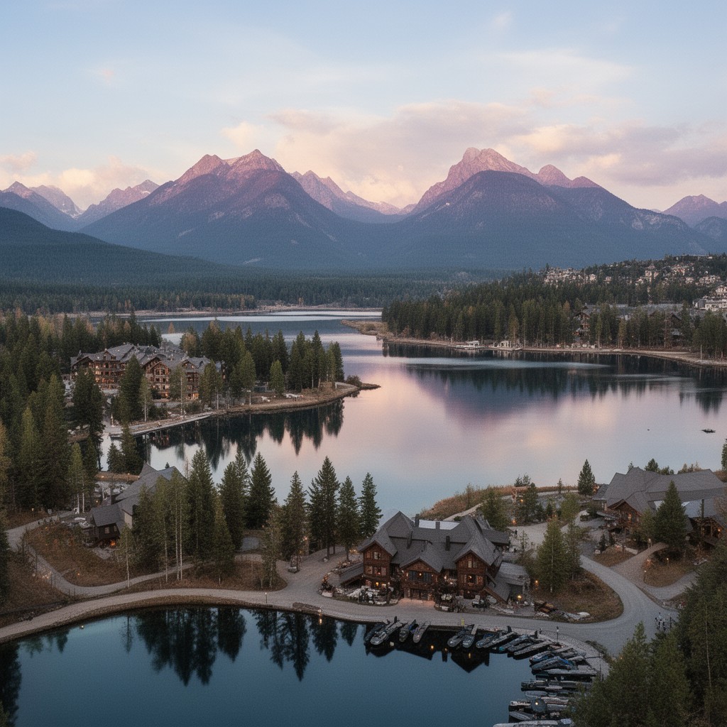 AI-generated illustration of Coeur d'Alene