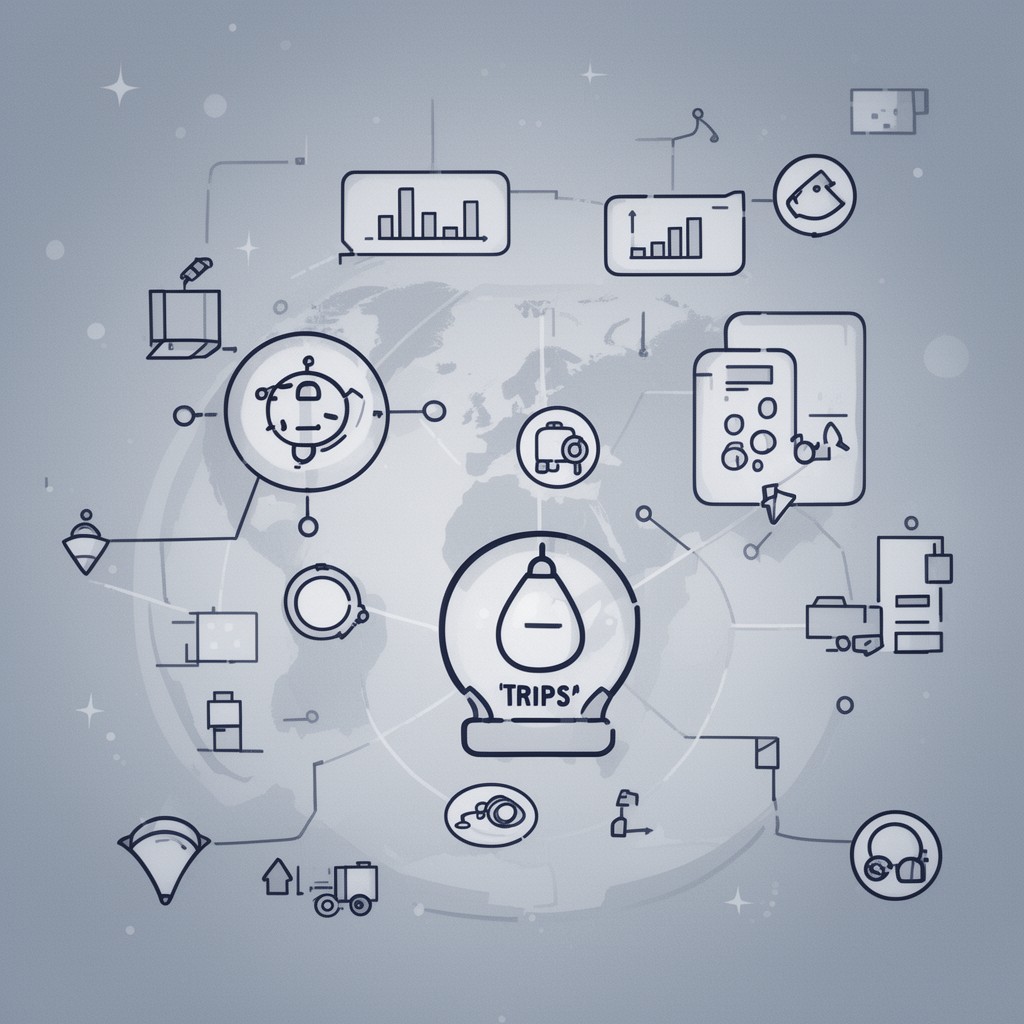 AI-generated illustration of Agreement on Trade-Related Aspects of Intellectual Property Rights