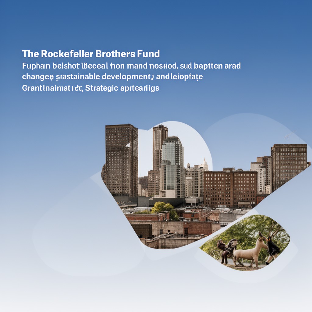 AI-generated illustration of Rockefeller Brothers Fund