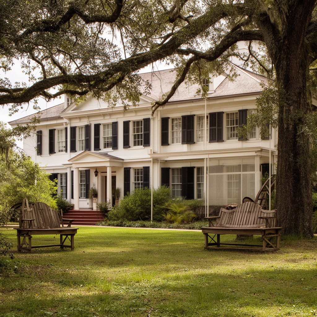 AI-generated illustration of Priestley Plantation