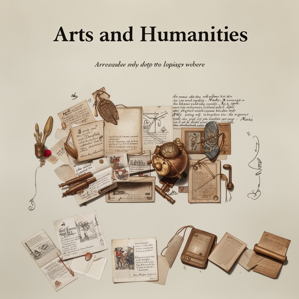 AI-generated illustration of Arts and Humanities