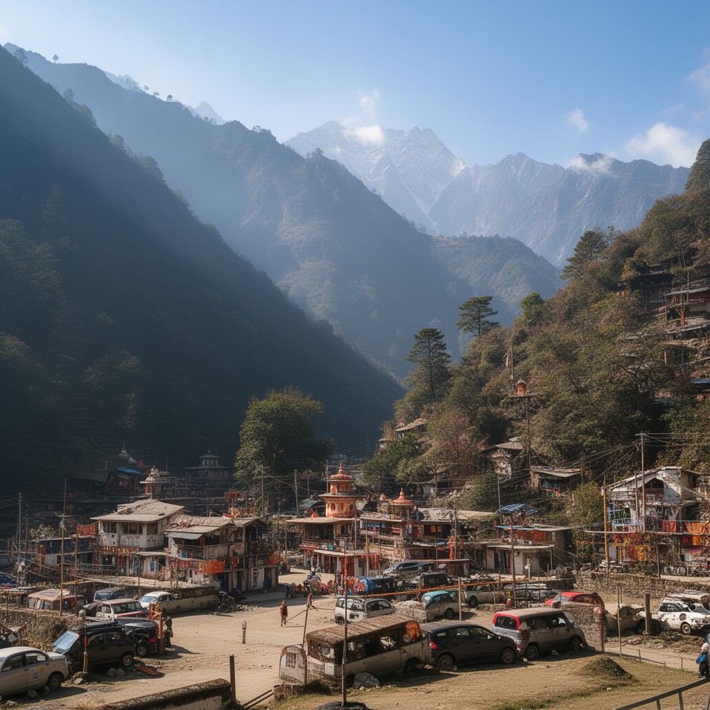 AI-generated illustration of Garhwal