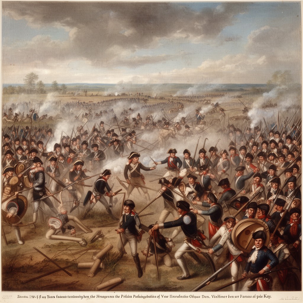 AI-generated illustration of Battle of Kay