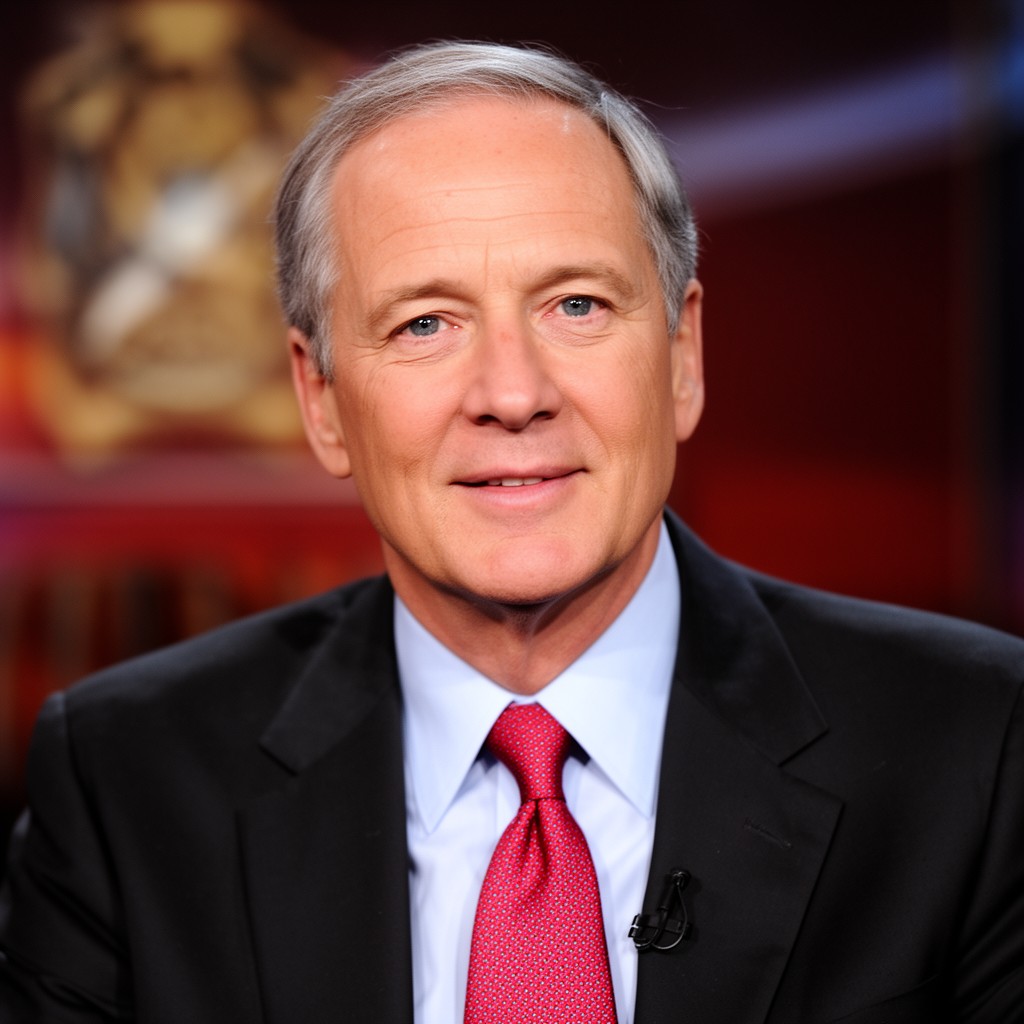 AI-generated illustration of Mike Emrick