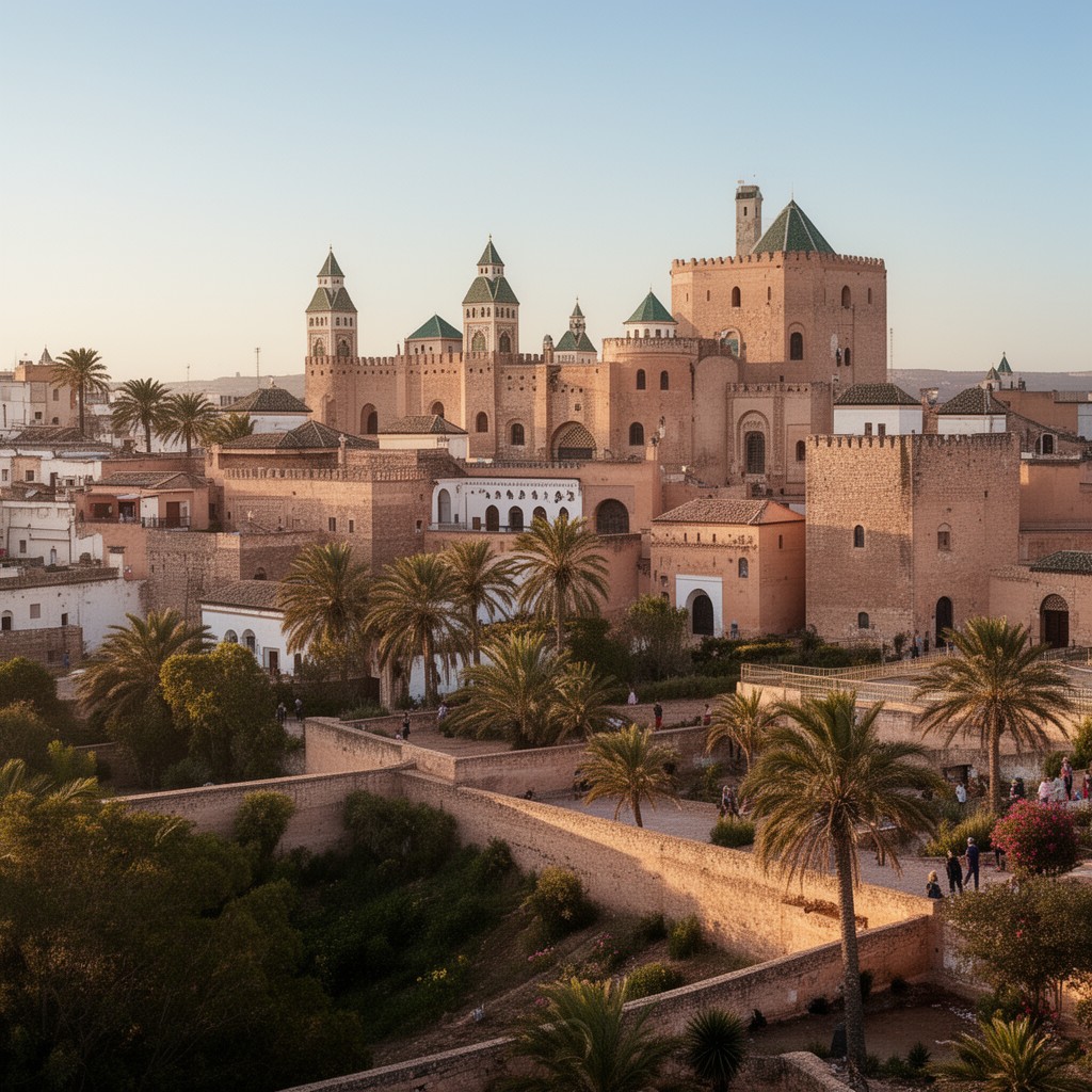 AI-generated illustration of Fes el-Jdid