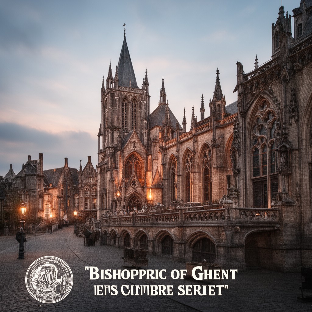 AI-generated illustration of Bishopric of Ghent