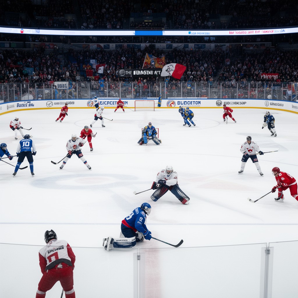 AI-generated illustration of Euro Hockey Tour