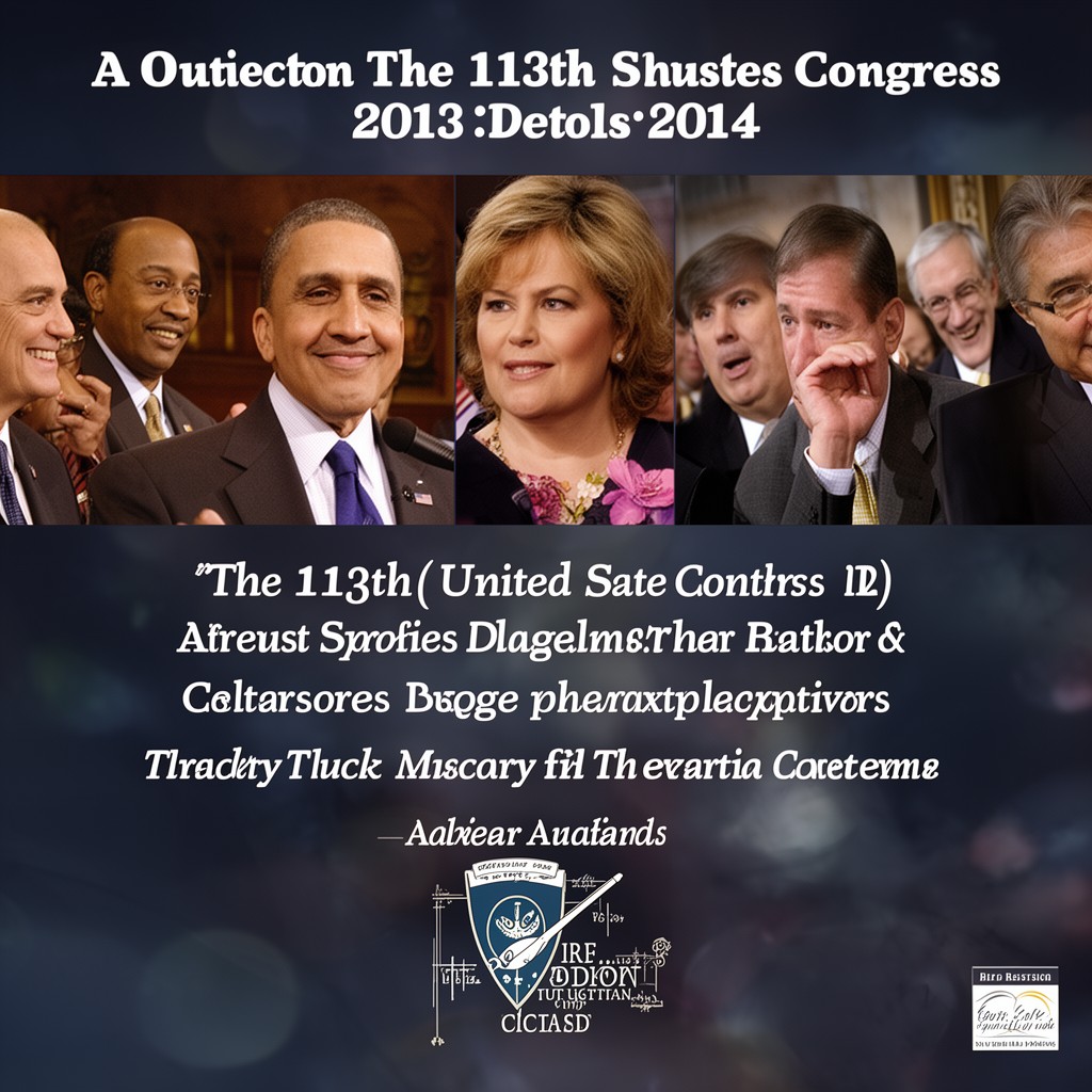 AI-generated illustration of 113th United States Congress