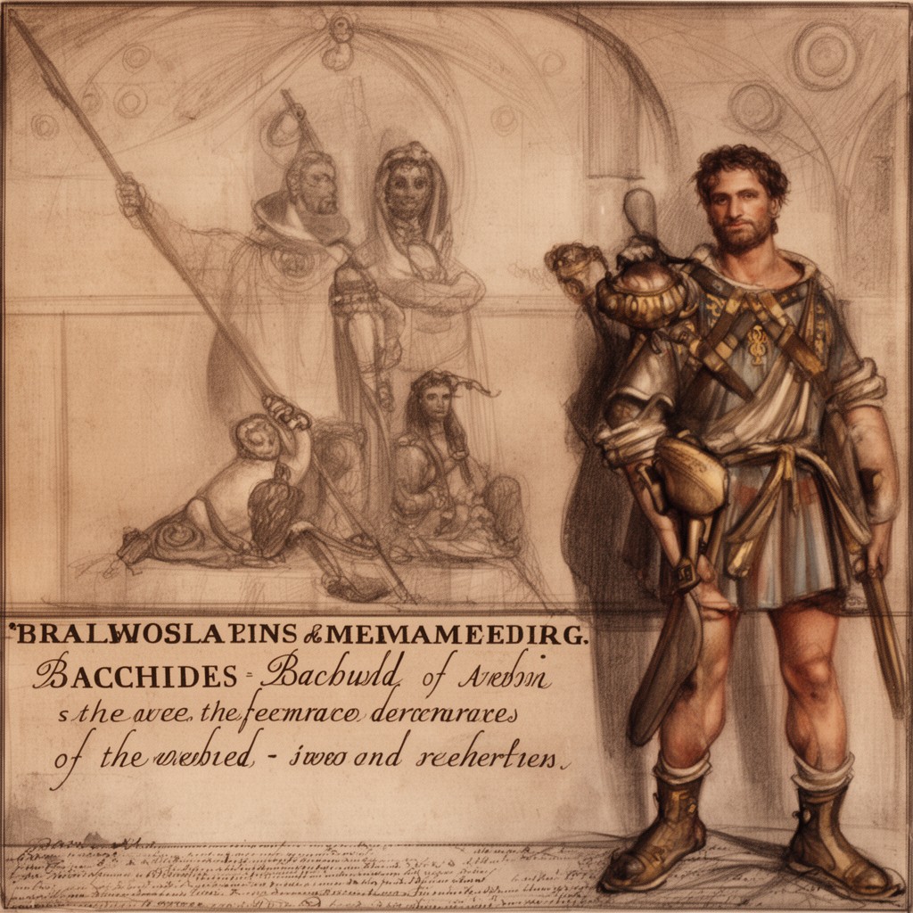 AI-generated illustration of Bacchides