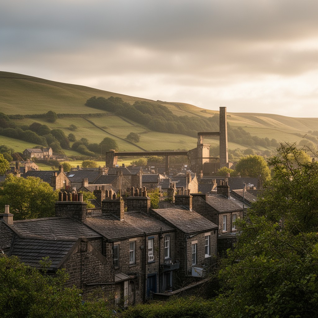 AI-generated illustration of Rawtenstall