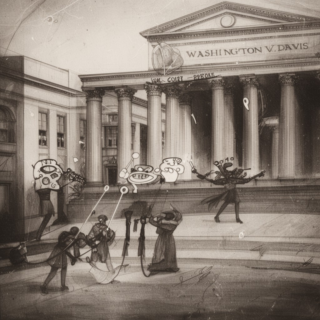 AI-generated illustration of Washington v. Davis
