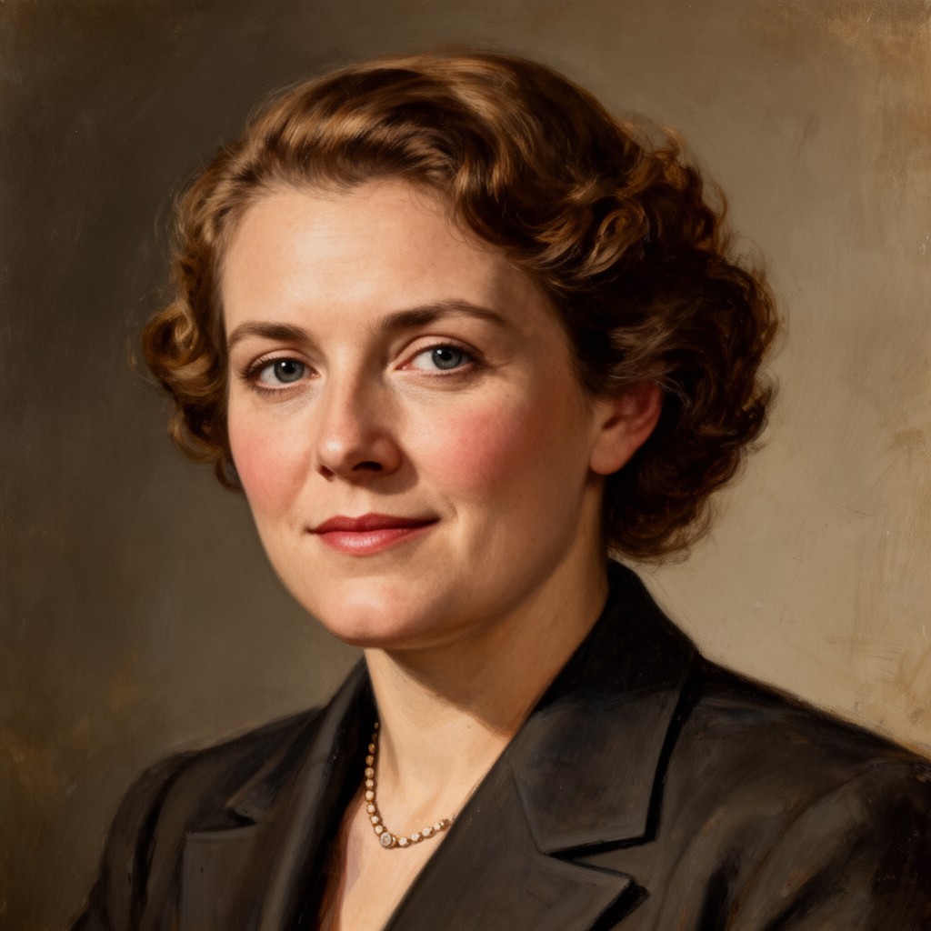 AI-generated illustration of Zofia Leśniowska