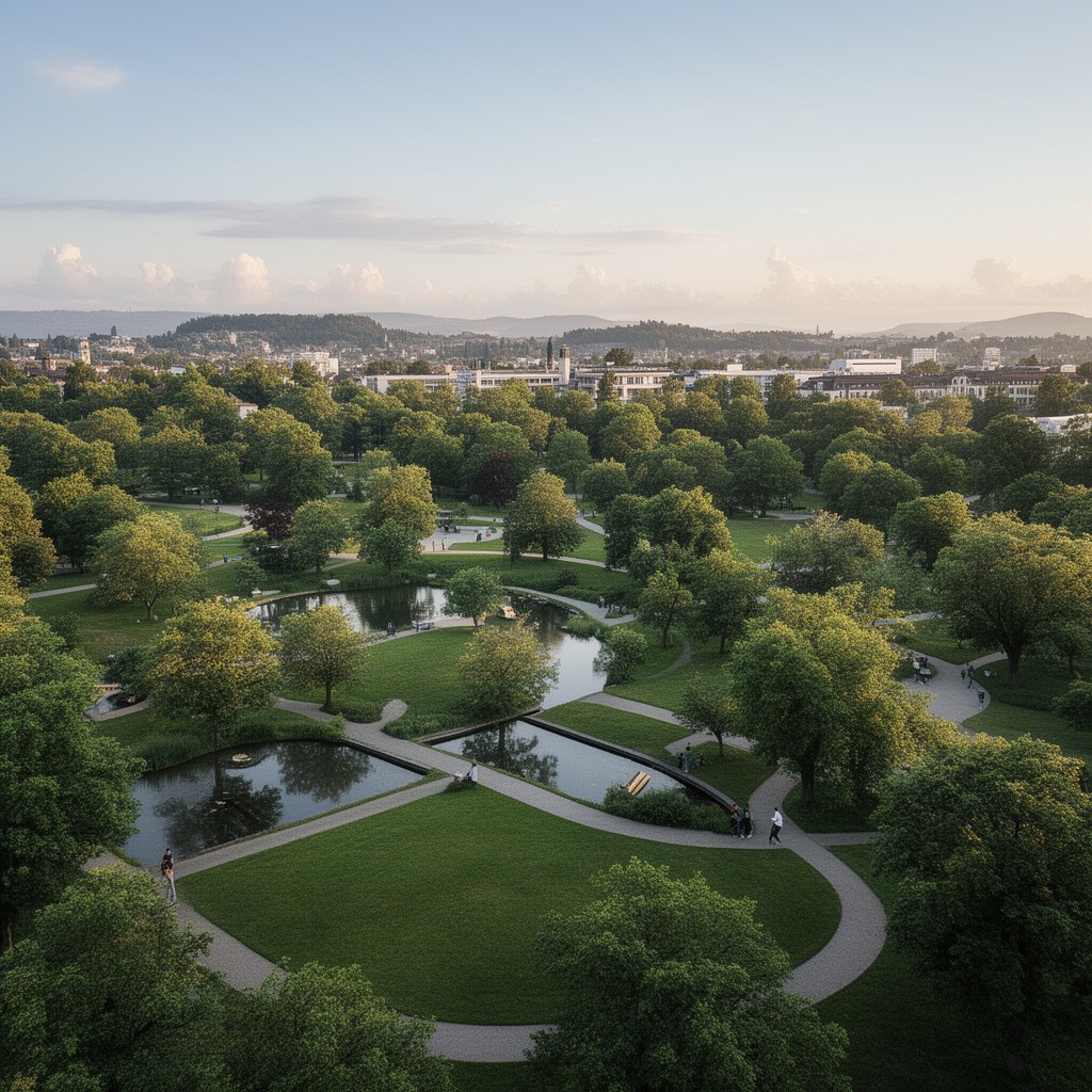 AI-generated illustration of Irchelpark