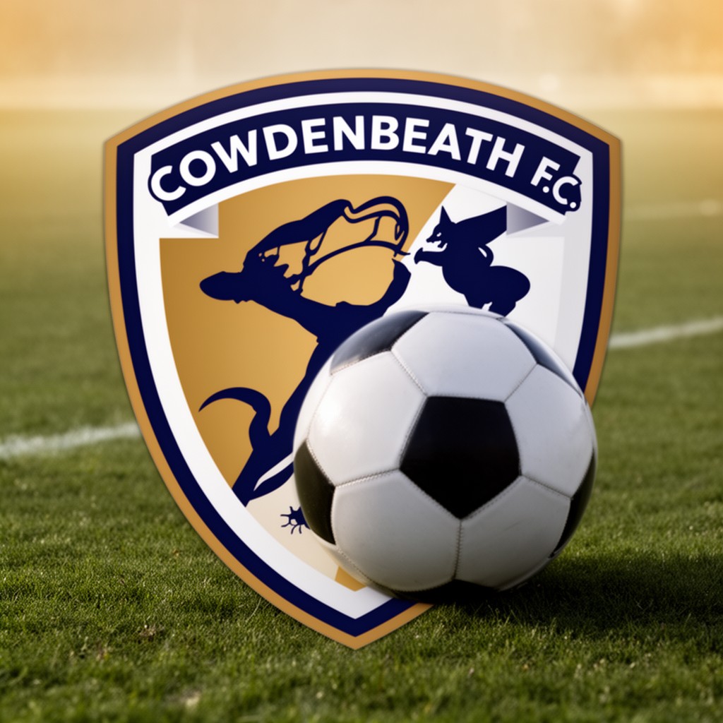 AI-generated illustration of Cowdenbeath F.C.