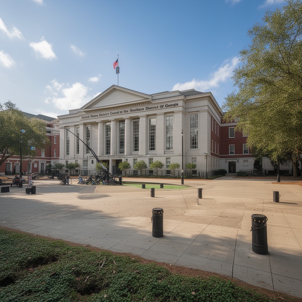 AI-generated illustration of United States District Court for the Southern District of Georgia