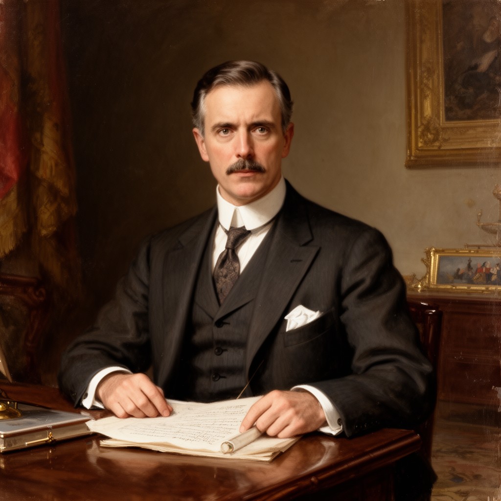 AI-generated illustration of Duke of Villa-Urrutia