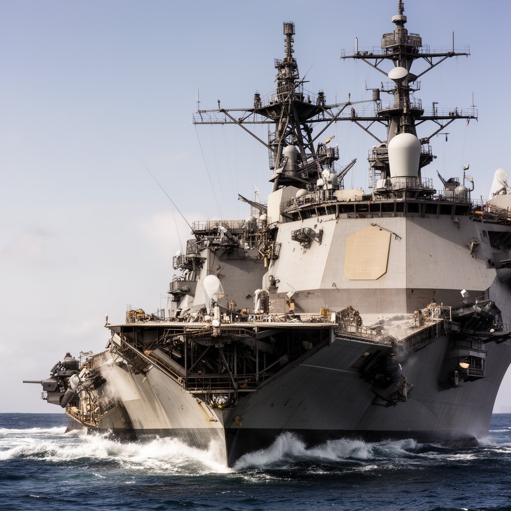 AI-generated illustration of U.S. Naval Forces Southern Command
