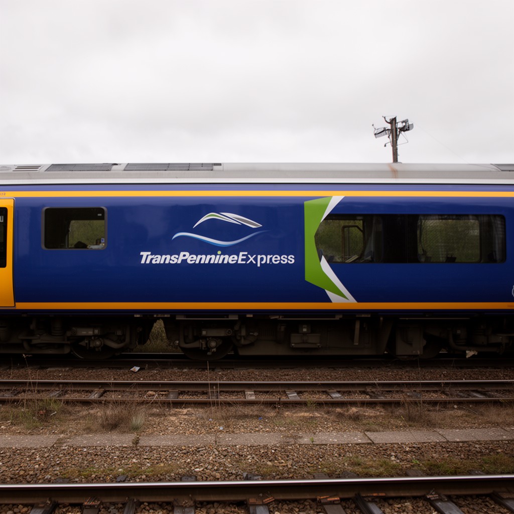 AI-generated illustration of TransPennine Express
