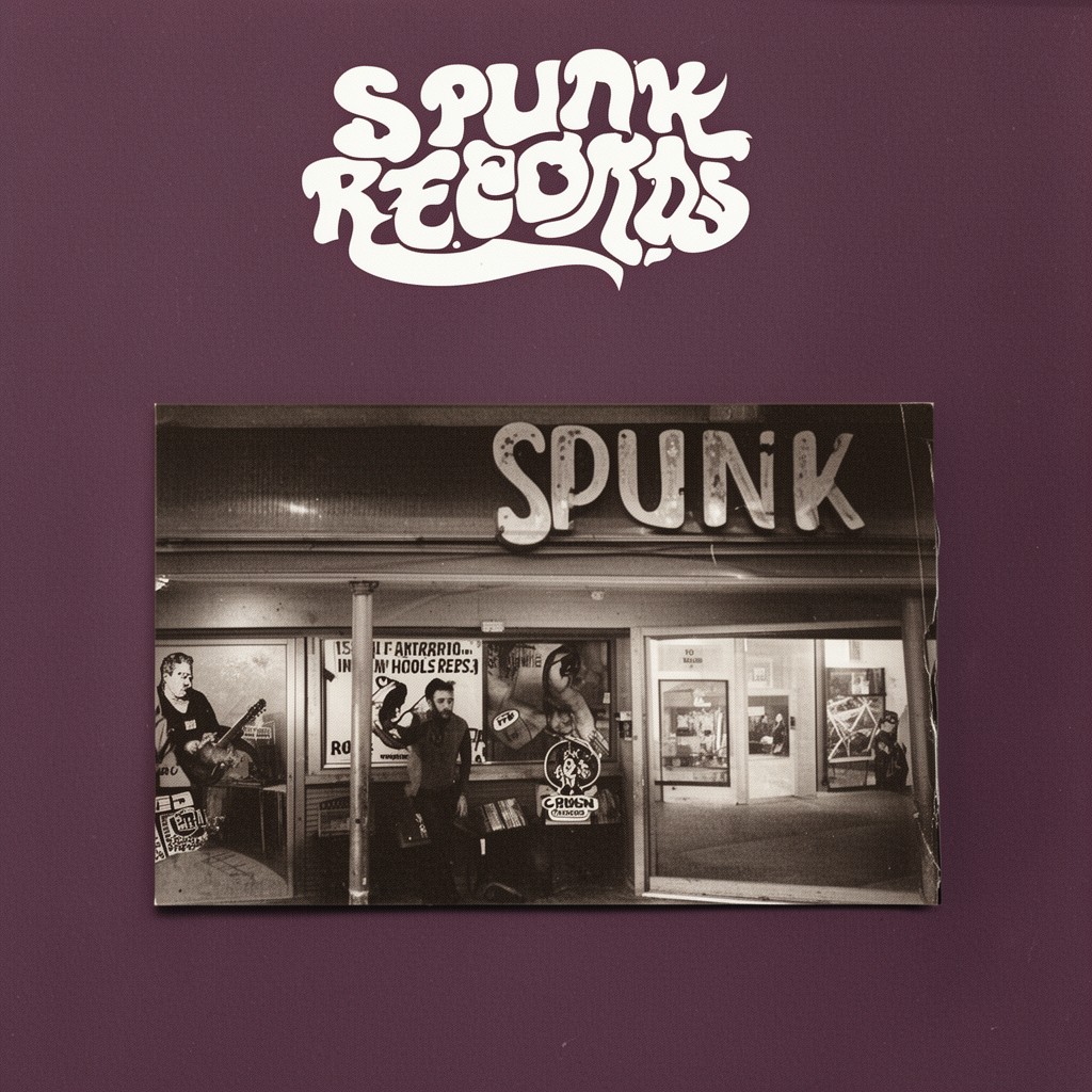 AI-generated illustration of Spunk Records