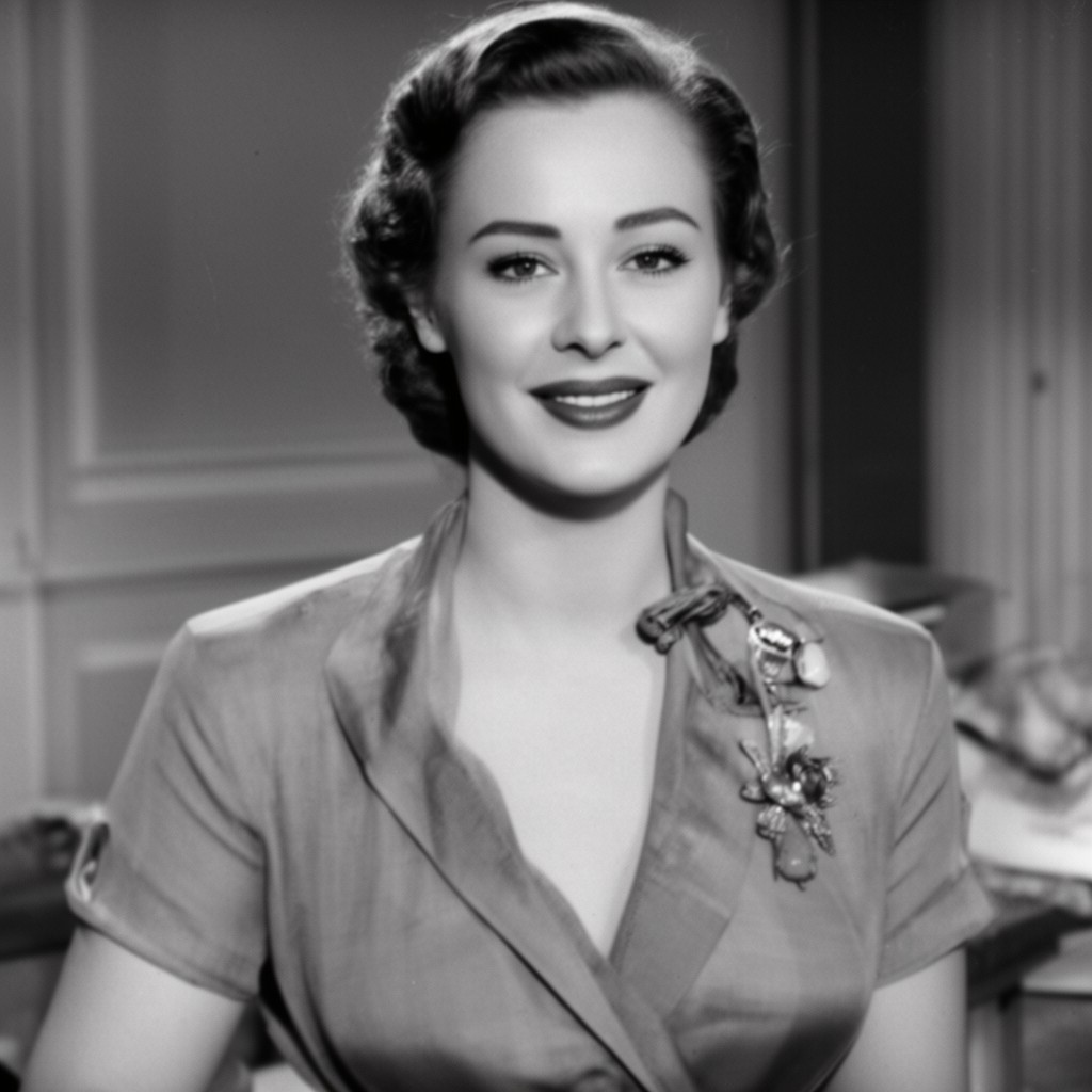 AI-generated illustration of Betsy Drake