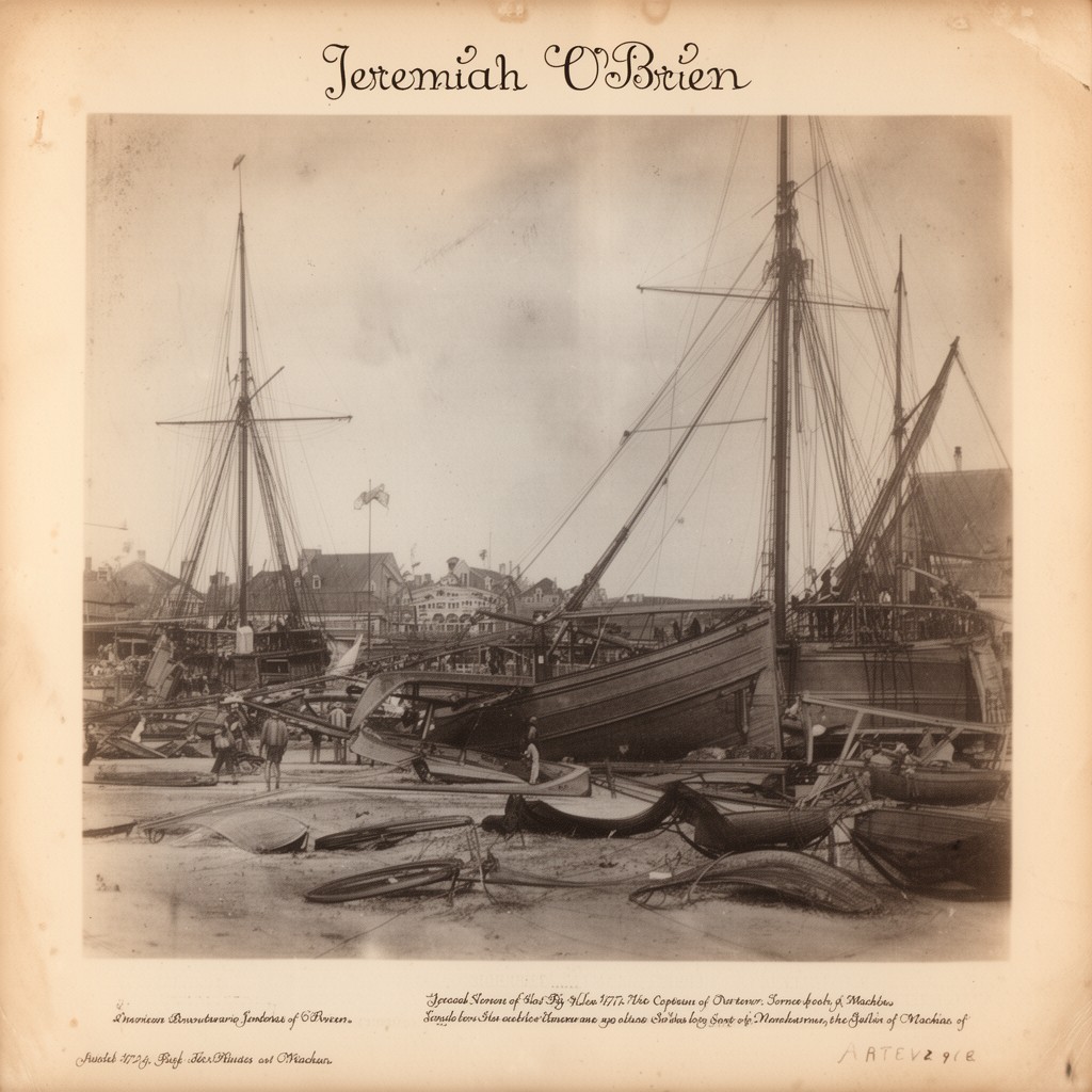 AI-generated illustration of Jeremiah O’Brien